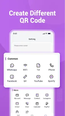 ScanQRPurple android App screenshot 3